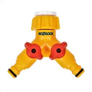 Hozelock 2256H Çift Yönlü Vanalı Musluk Bağlantısı  1/2" - 3/4"