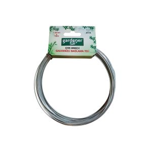 Gardener 3115 Galvanizli Çok Amaçlı Bağlama Teli - 1,5mm x 12m